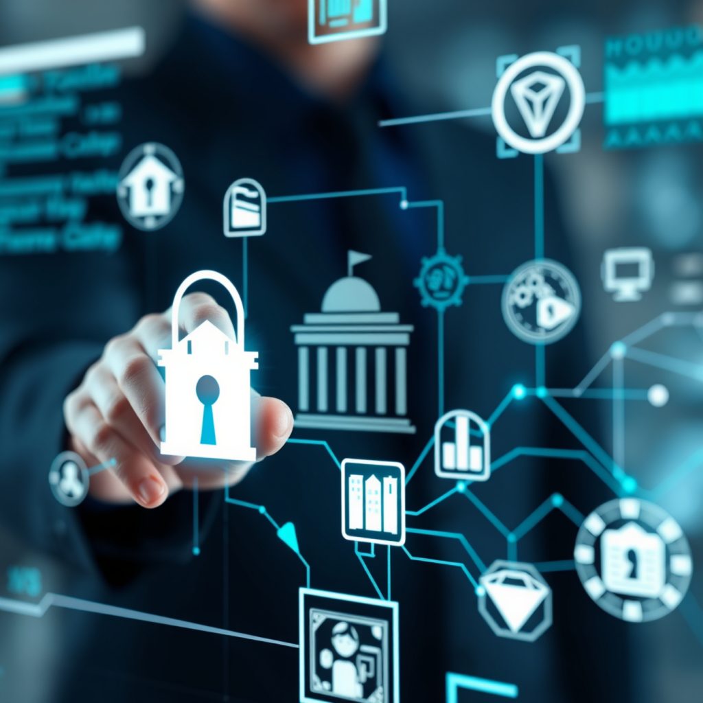 Representación digital de la facturación electrónica entre empresas y Administraciones Públicas, simbolizando eficiencia y modernización.